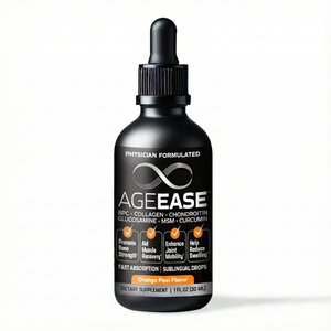 AgeEase™ Sublingual Drops - (Orange Peel Flavor)