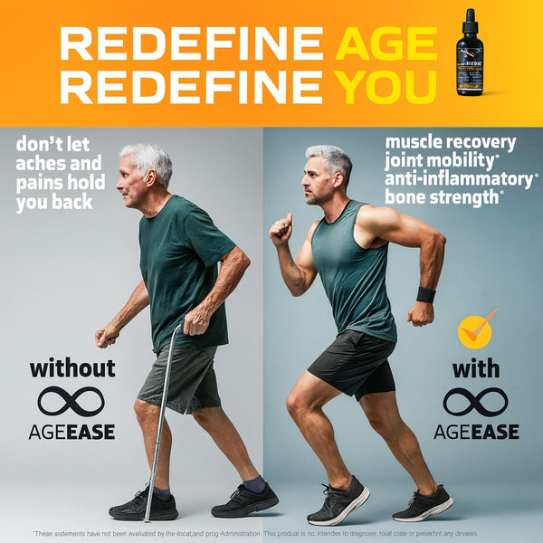 AgeEase™ Sublingual Drops - (Orange Peel Flavor)